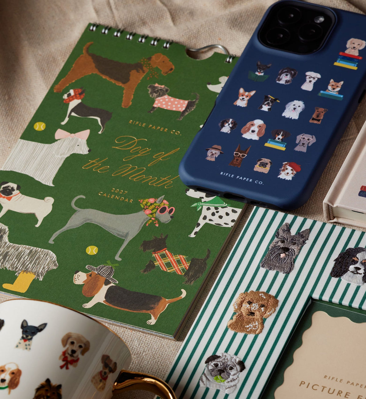 2027 Kitchen Calendar - Dog of the Month