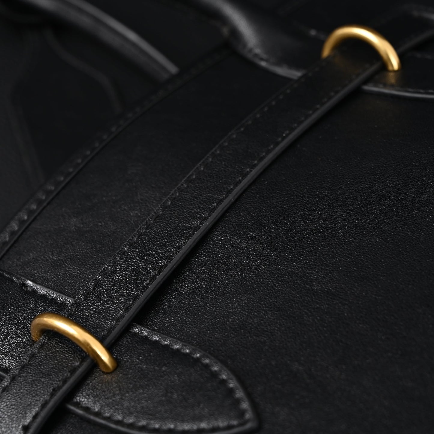 Miu Miu Leather Tote Bag – Classic Black