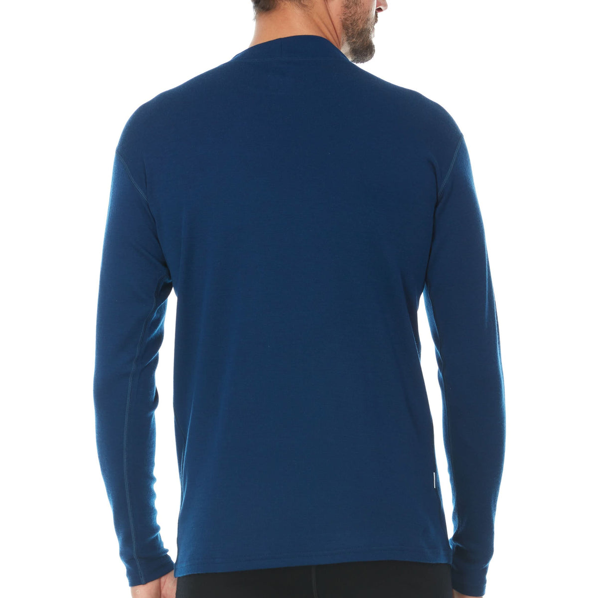 Midweight Wool Mock Neck - 100% Merino Wool