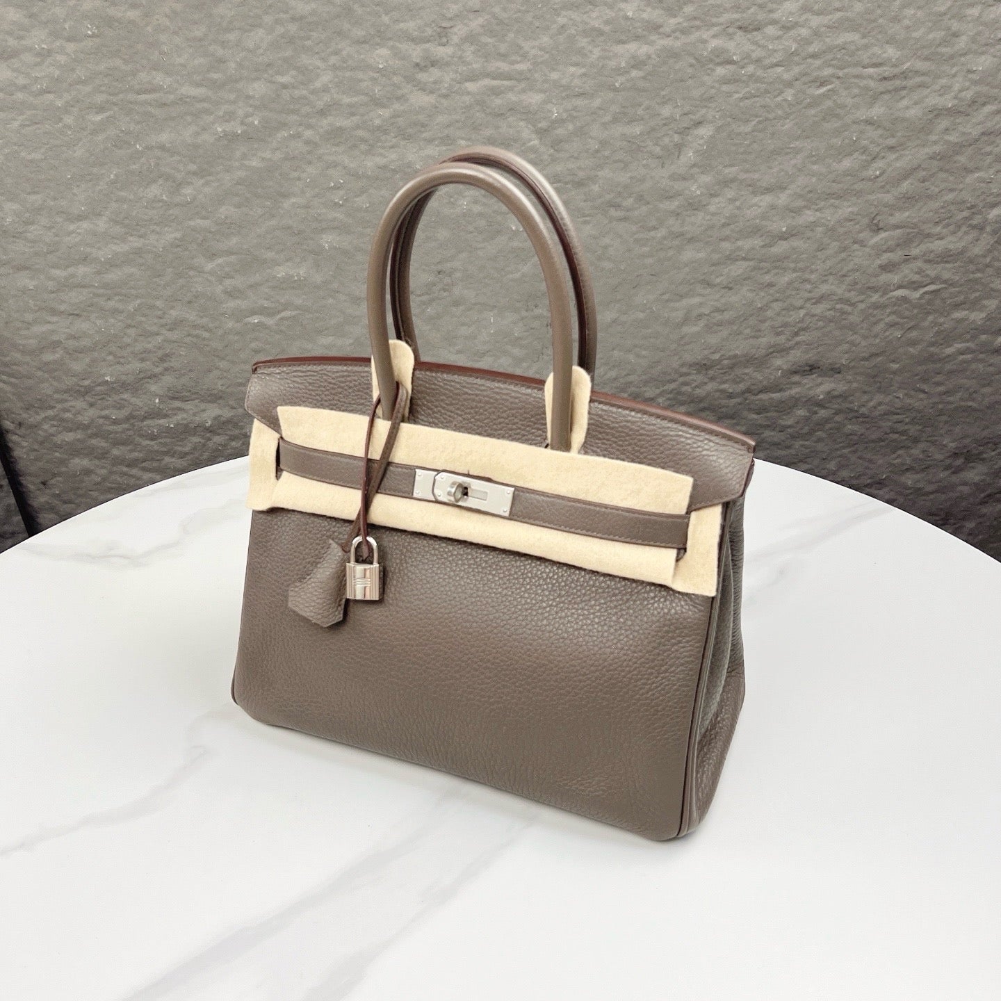 Hermes Birkin 30 Togo 8F Etain